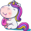 Unicornio colores 29