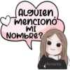 menciono
MI
NOmbre?
(Ainarey