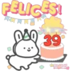 Felíz cumpleaños cute 20