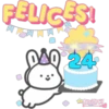 Felíz cumpleaños cute 23