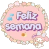 Feliz
semana
Lorena