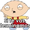 Si te vas,
terminamos