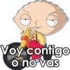 Voy contigo
o no vas