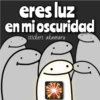 eres luz
en mi oscuridad
stickers akamaru