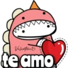 flork dino parejaᥫ᭡ 6
