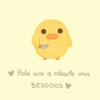 Hola vine a robarte unos
BESOOOS