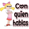 Con
quien
hablas