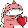 flork dino parejaᥫ᭡ 16