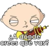 A dőnde
crees que vas?