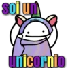 soi un valentinan unicornio