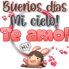 Bierios días
dia
Mi cielo!
Te amo!
Hi!