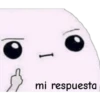 I
mi respuesta