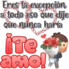 Eres lasexcepción
a todo eso Que dije
QÜe:nunca hara
ite
amo!t
MelisSa