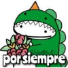 flork dino parejaᥫ᭡ 24