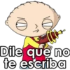 Dile que no
te escriba