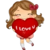 abrazando un corazón ️ 12