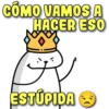CÓMO VAMOS A
HACER ESO
ESTÚPIDA S