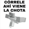 CORRELE
AHÍ VIENE
LA CHOTA