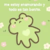 me estoy enamorando y
todo es tan bonito.
✿