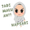 JADI
MALU
AH!!
HAPSARI