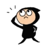 Simple Ninja Emoji 6