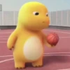 yellow dino 10