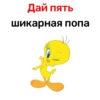 Дай пять шикарная попа