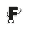 Letter Stickers 12