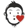 Monkey Stickers 7