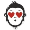 Monkey Stickers 8