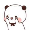 goofy panda with 13