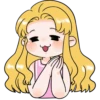 cute sticker expression 8