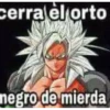 cerra el orto
negro de mierda