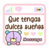 =
Que tengas
dulces sueños
(၁)
KS
Message