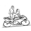 Couple On Bikes 12