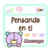 all €
KS♥
Pensando
en ti
Message