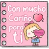 0 0 0 0 0 О
Con mucho
o Cariño C
рага
ti
°*
Ainarey