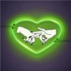 Corazones Neón 7