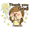 Thank you
God