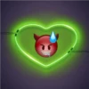 Corazones Neón 11