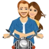 Couple On Bikes 26