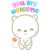 you are
welcome