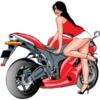 Girl Biker 8