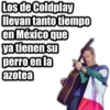 Los de Coldplay
llevan tanto tiempo
en México que
ya tienen su
perroen la
azotea