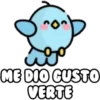 ME DIO GUSTO
VERTE