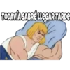 TODAVÍA SABRE LLEGAR TARDE
oyesss batman