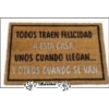 TODOS TRAEN FELICIDAD
A ESTA CASA.
UNOS CUANDO LLEGAN...
Y OTROS CUANDO SE VAN
Martha