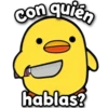 con quién
@Giseelove_Stickers
hablas?