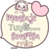 Mensaje
Tuy sooo
Sonrisa
Melissa