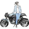 Girl Biker 27